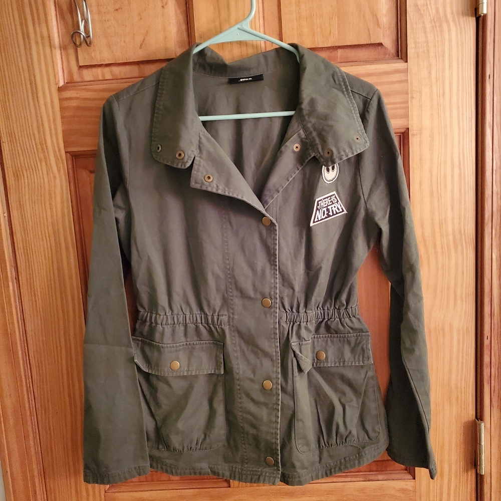 Star Wars green denim jacket